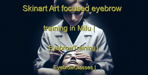 Skinart Art-focused eyebrow training in Milu | EyebrowTraining | EyebrowClasses | SkinartTraining-the Democratic Republic of the Congo